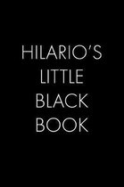 Hilario's Little Black Book
