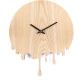 Houten Klok - TIME 4 WOOD - Melting Seconds