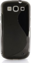 Samsung Galaxy S3 i9300 Silicone Case s-style hoesje Zwart