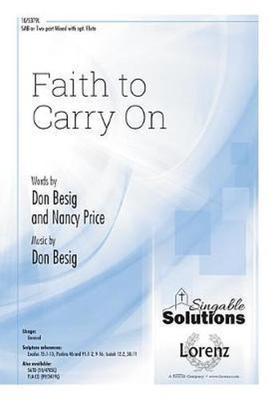 Faith To Carry On 9780787767532 Boeken 6084