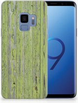 TPU Siliconen Hoesje Samsung S9 Green Wood