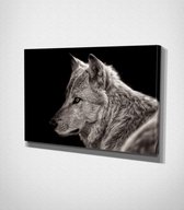 White Wolf Canvas | 80x120 cm