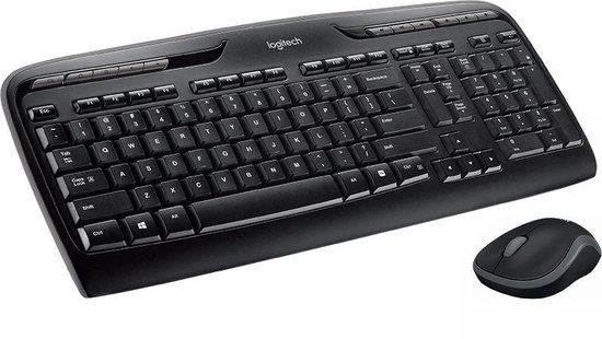 Logitech MK330 Draadloos toetsenbord en Muis Qwerty Logitech MK330 Draadloos toetsenbord en Muis Qwerty