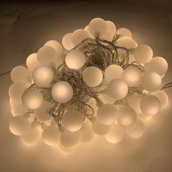 slaap Draai vast Bungalow LED verlichting feestverlichting - 80 LED's - Warm wit - 12 meter - voor  binnen & buiten | bol.com