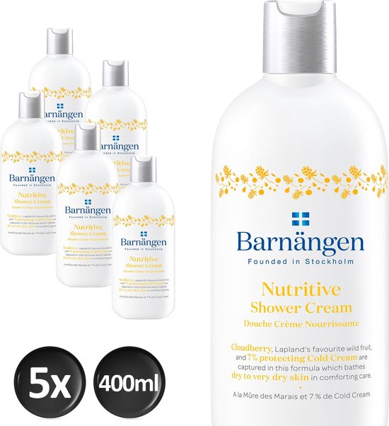Barnängen Nutritive Shower Cream 5x | bol.com