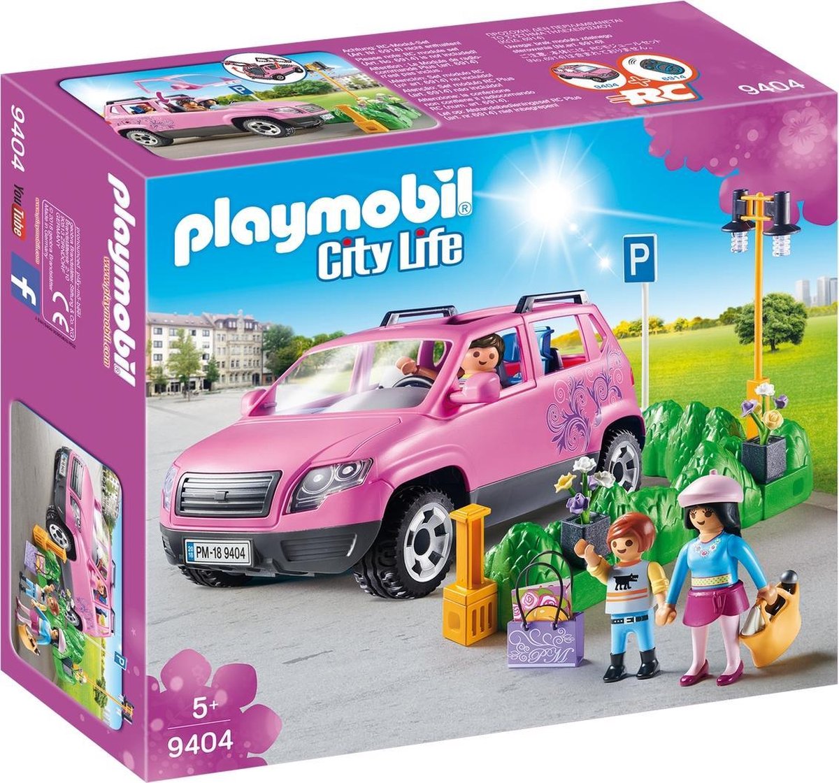 Bol Com Playmobil City Life Familiewagen Met Parkeerplaats 9404