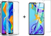 Huawei p30 lite hoesje shock proof - 1x Huawei P30 Lite Screenprotector