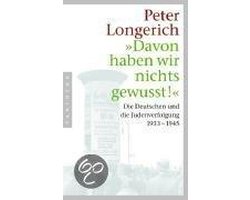 Omslag van "Davon haben wir nichts gewusst!"