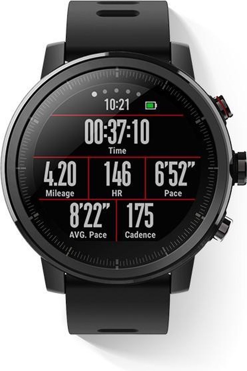 Amazfit Stratos Smart Sports Watch 2 - 50m Waterdicht - GPS - Zwart |  bol.com