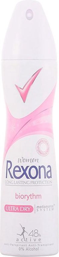 MULTI BUNDEL 5 stuks Rexona BIORYTHM ULTRA DRY - deodorant - spray 200 ml