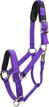 Shires Halster Nylon Topaz - Purple - pony