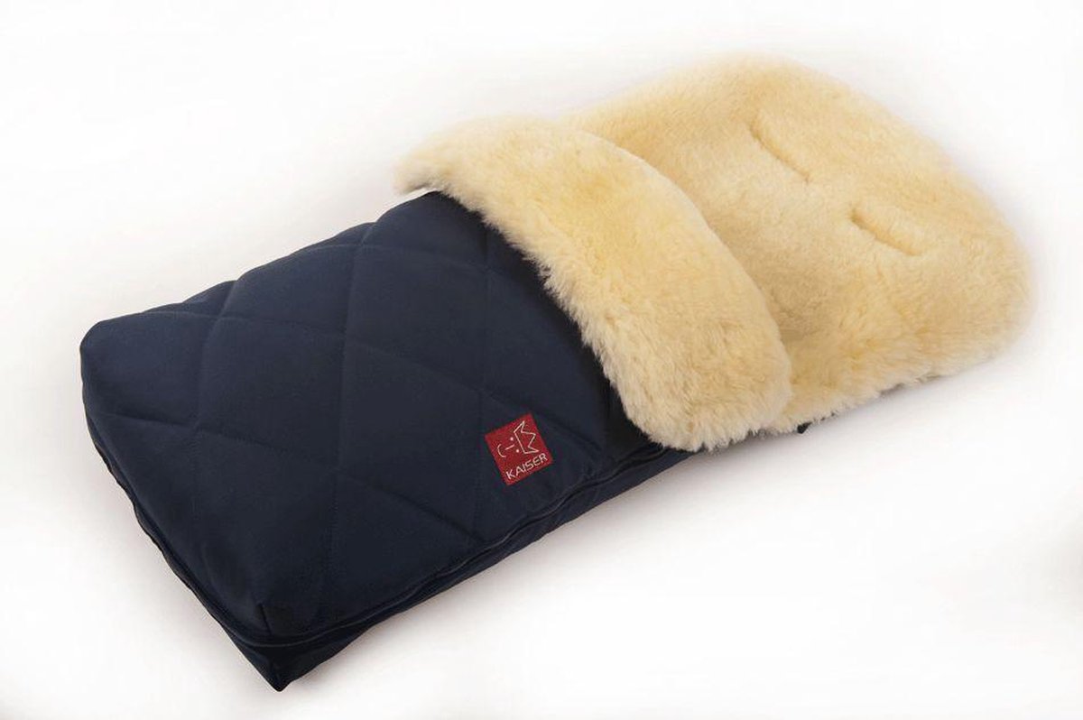 Kaiser Lamswollen Voetenzak Natura Navy | bol.com