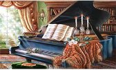 Diamond painting -Old Piano 48x38 Wizardi