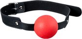 Gp Solid Silicone Ball Gag Red