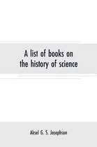 A list of books on the history of science