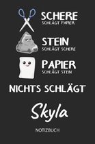 Nichts schl gt - Skyla - Notizbuch