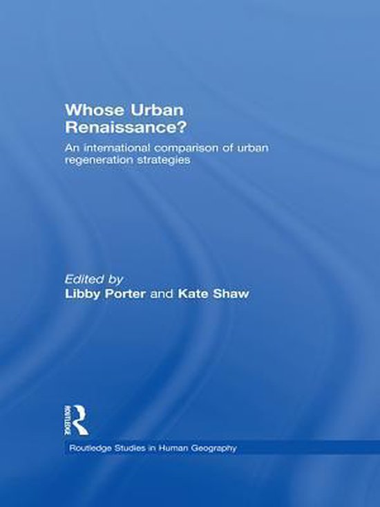 Whose Urban Renaissance? - cover