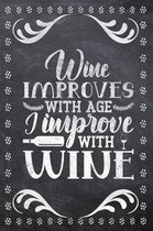 Wine Improves With Age I Improve With Wine
