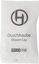 Wegwerp douche muts - 10 x hygienisch per stuk verpakt! - Douche cap - Shower cap transparant