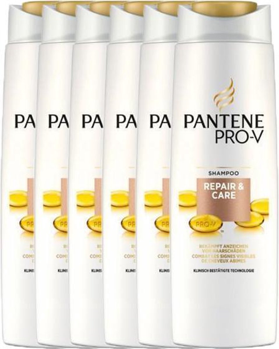 Pantene Pro V Repair Care - Shampoo - 6 x 250 ml - Voordeelverpakking