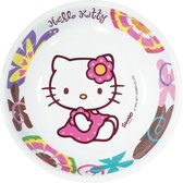 "Assiette profonde en mélamine avec Hello Kitty Bamboo ™ - Décorations de fête - Taille unique"