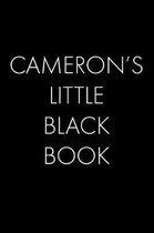 Cameron's Little Black Book
