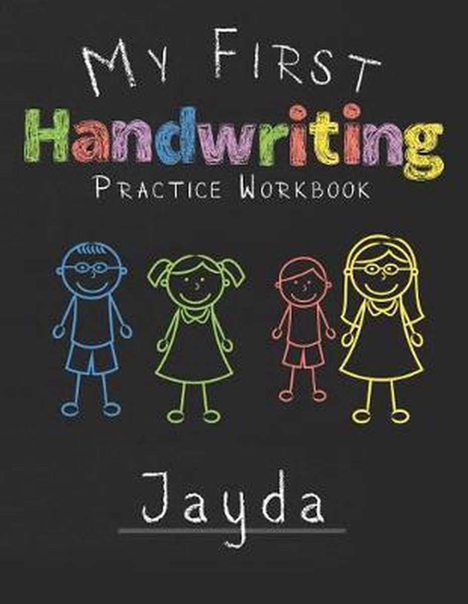 My first Handwriting Practice Workbook Jayda - Jayda Publshing