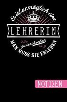 Es ist unm glich eine Lehrerin zu beschreiben