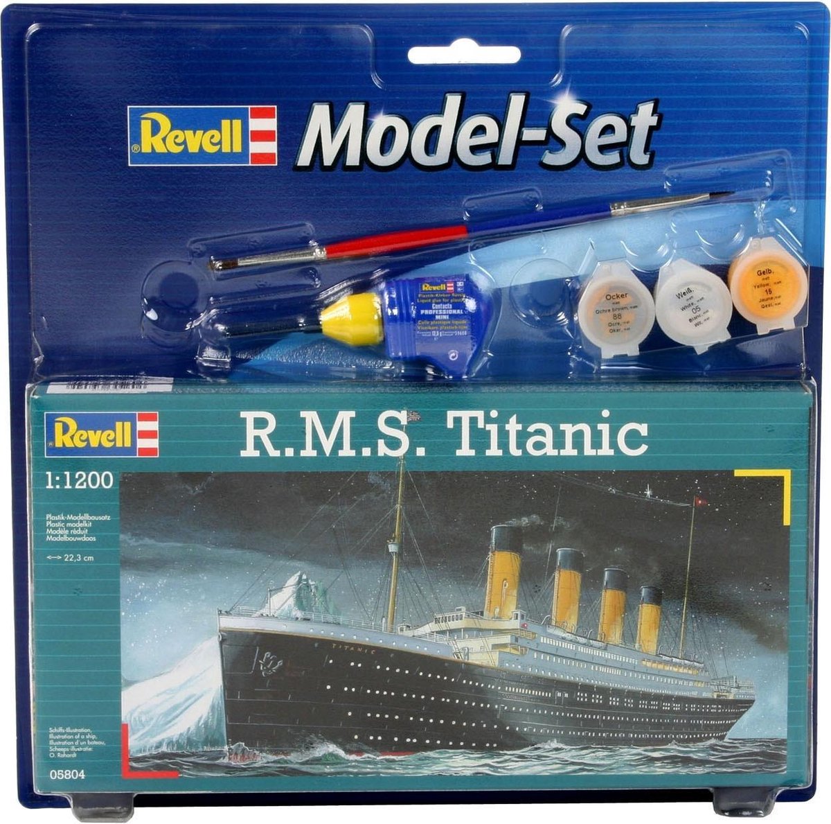 Model Set - maquette - R.M.S. Titanic - Kits maquettes tout inclus -  Maquettes