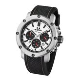 TW Steel Simeon Panda TS9 Heren Horloge Staal 48mm Chrono