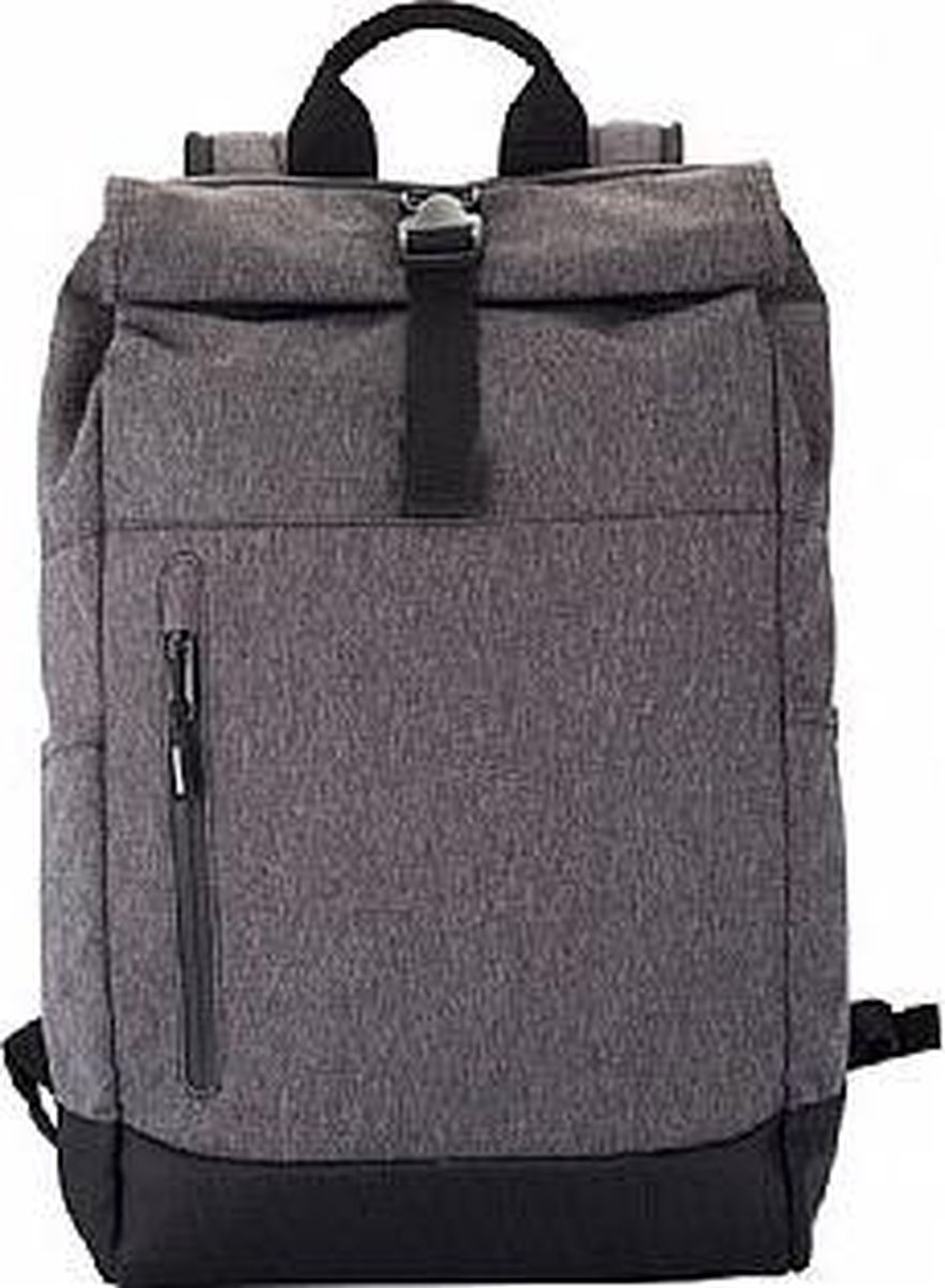 Roll-Up Backpack antraciet rugtas