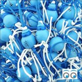 Gelukspoppetjes blauwe speentjes (100 stuks)