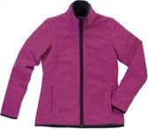 Paars fleece vest voor dames S