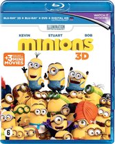 Minions 3D combo Blu Ray et Dvd