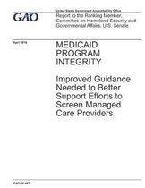 Medicaid Program Integrity