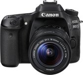 Canon EOS 80D Body + 18-135mm - Zwart