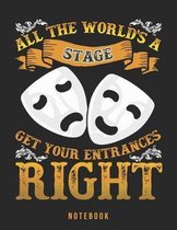All The World's A Stage Get Your Entrances Right