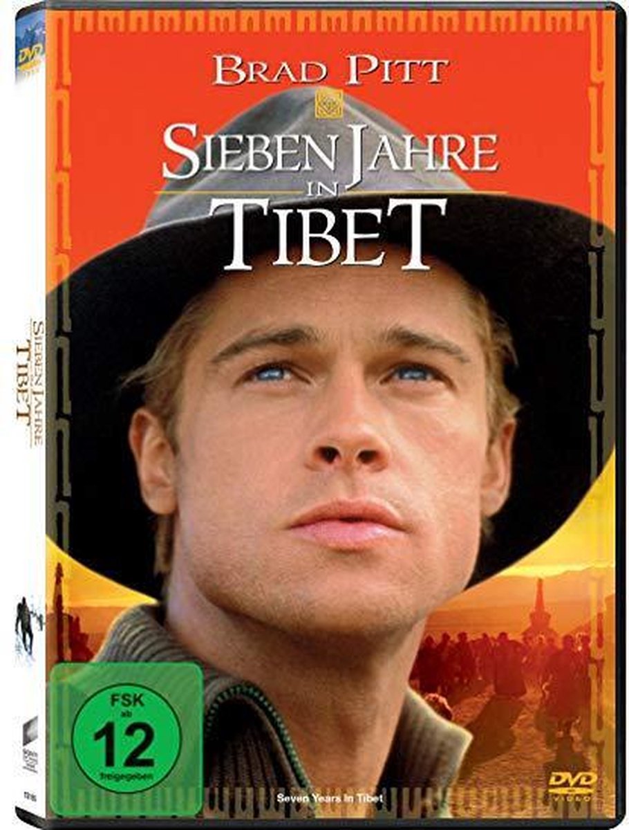PLAION Seven Years in Tibet DVD HD Duits, Engels, Italiaans
