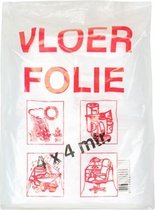 Afdekfolie - Vloerfolie - 4 x 4 m - Extra Sterk