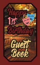 Happy 1st Birthday Guest Book