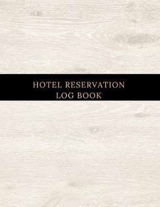 Hotel Reservation Log Book