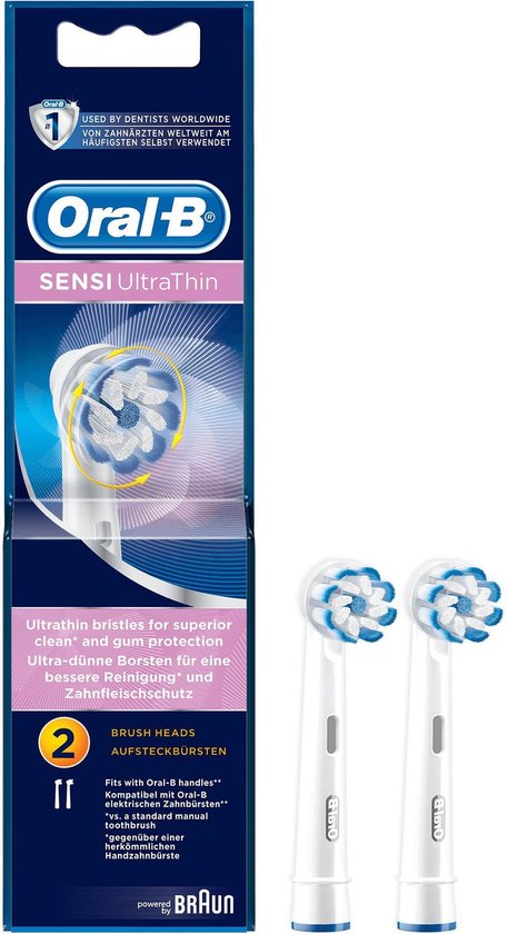 Oral-B Sensi Ultrathin Brossettes De Rechange Pour Brosse À Dents  Électrique x2 | bol.com