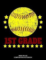 1st Grade Wide Ruled Composition Notebook