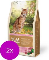 Sam's Field Cat Delicious Wild - Kattenvoer - 2 x 2.5 kg