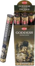 Hem wierook Goddless ( 6 pakjes ).