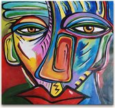 Handgeschilderd schilderij Olieverf op Canvas - Pablo Picasso – Het Vergeten Gezicht