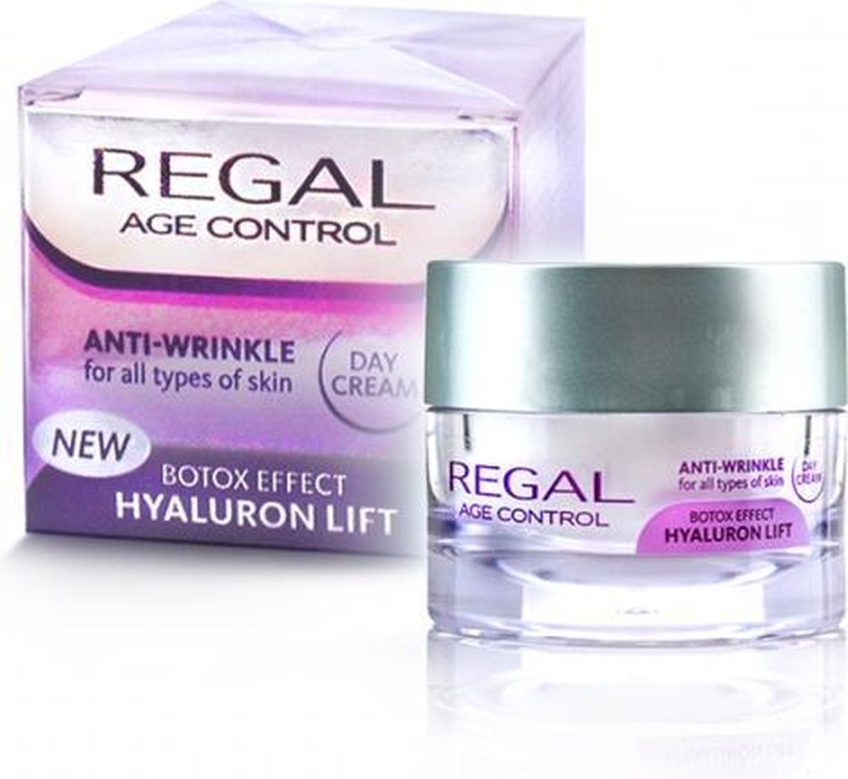 Regal Age Control Dagcrème - Anti Rimpel Crème voor Vrouwen - Botox Effect & Hyaluron Lifting - 45ML