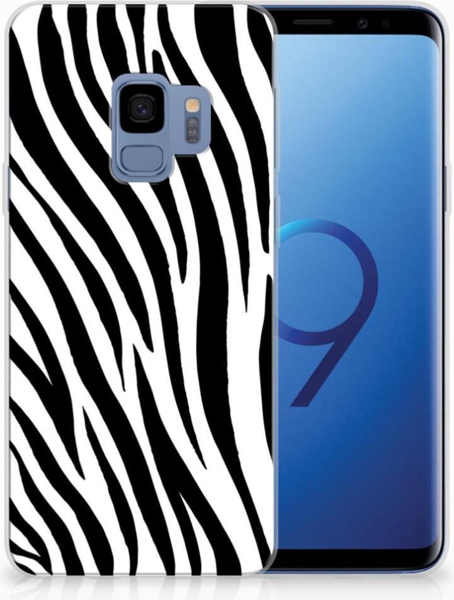 Samsung Galaxy S9 TPU Hoesje Zebra