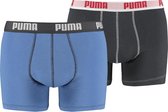 PUMA Boxershort Heren PUMA BASIC BOXER 2P - Blue