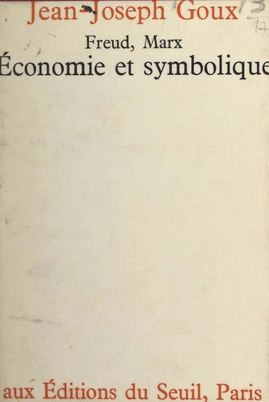Économie et symbolique : Freud, Marx - cover